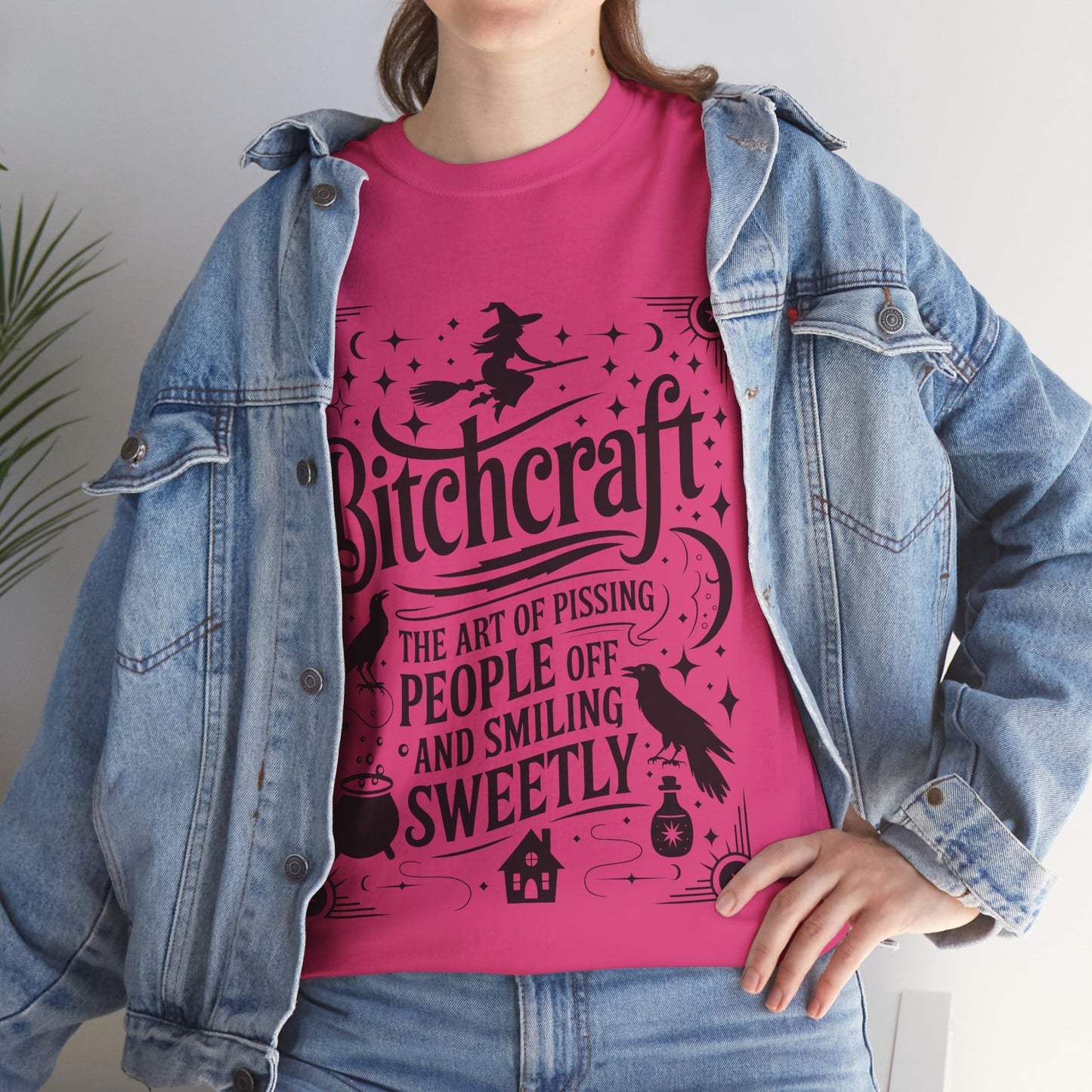 Bitchcraft Tee - Black Print