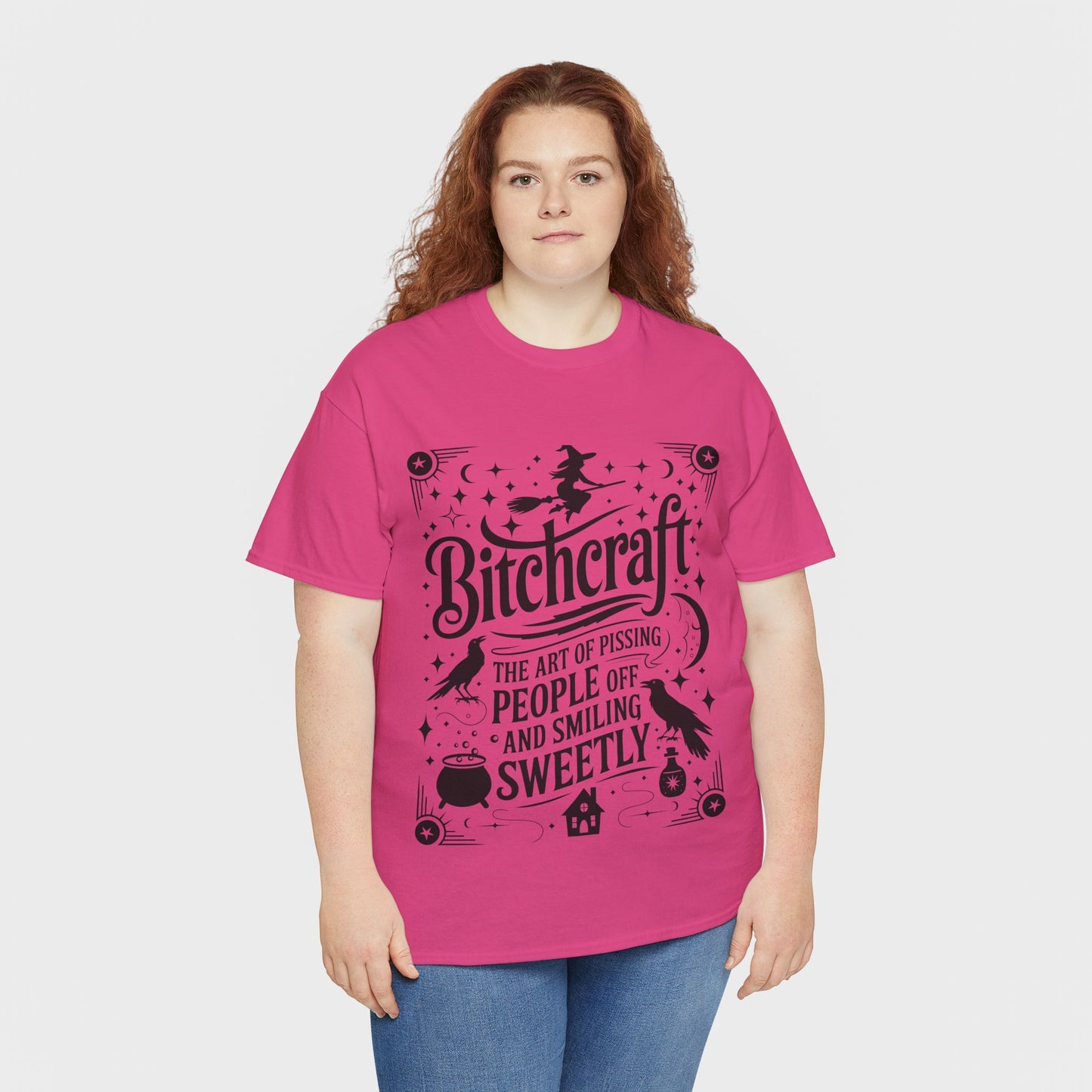 Bitchcraft Tee - Black Print