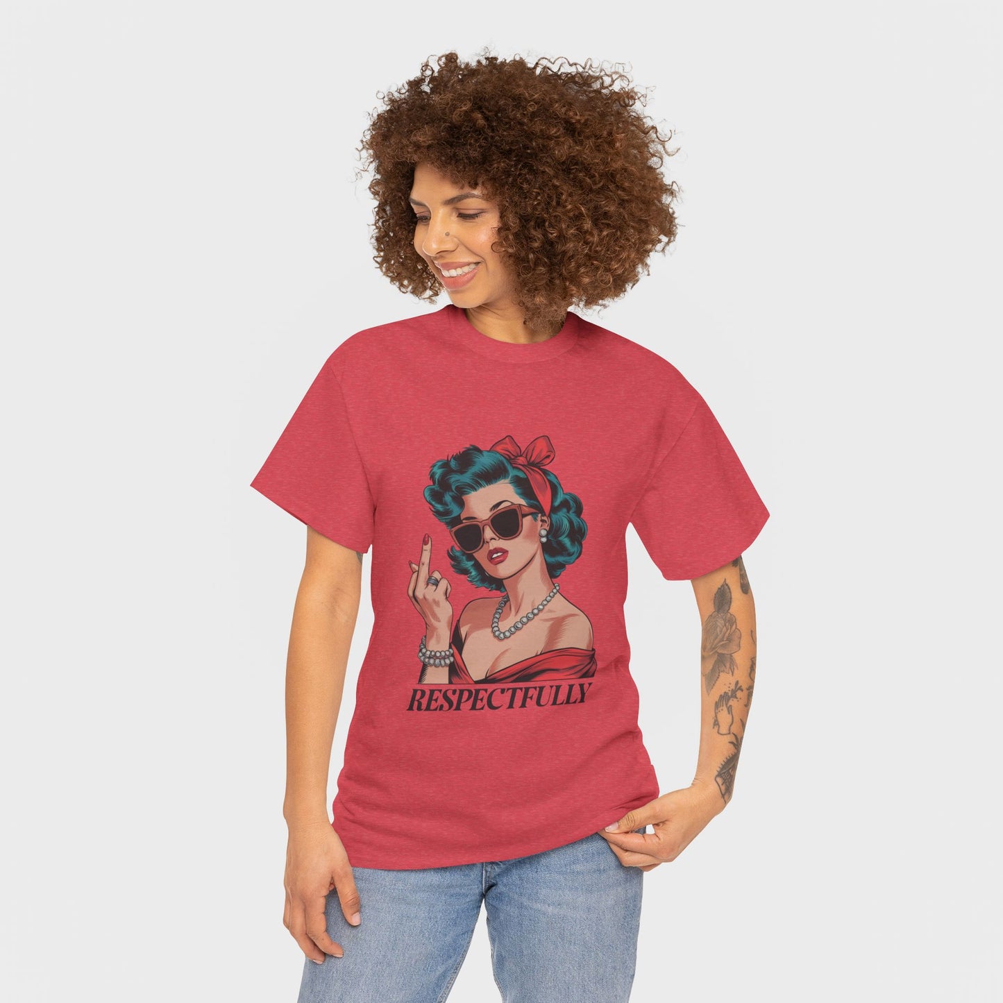 "Respectfully" Vintage Rebel Tee