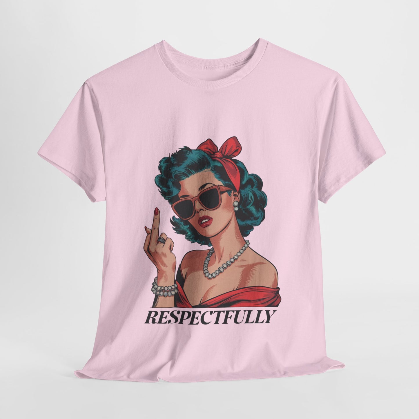 "Respectfully" Vintage Rebel Tee