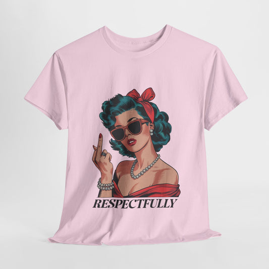 "Respectfully" Vintage Rebel Tee