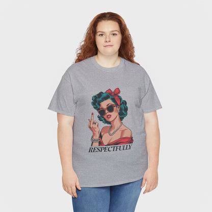 "Respectfully" Vintage Rebel Tee