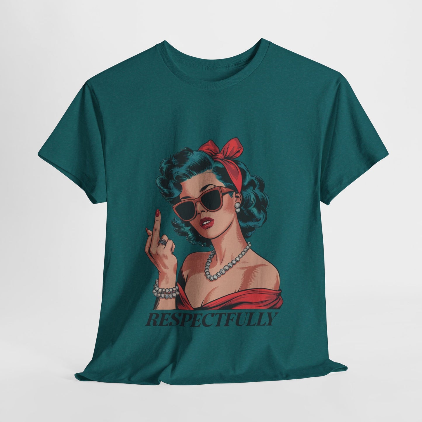 "Respectfully" Vintage Rebel Tee