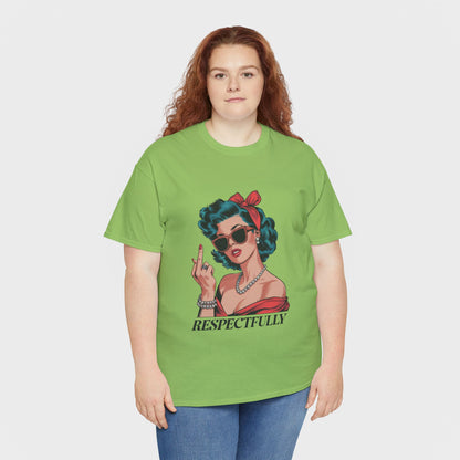 "Respectfully" Vintage Rebel Tee