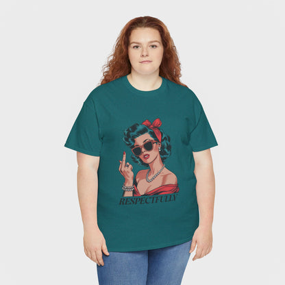 "Respectfully" Vintage Rebel Tee