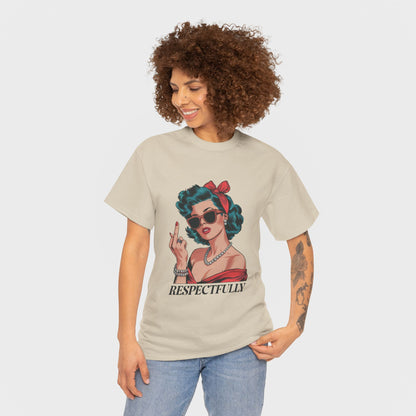 "Respectfully" Vintage Rebel Tee