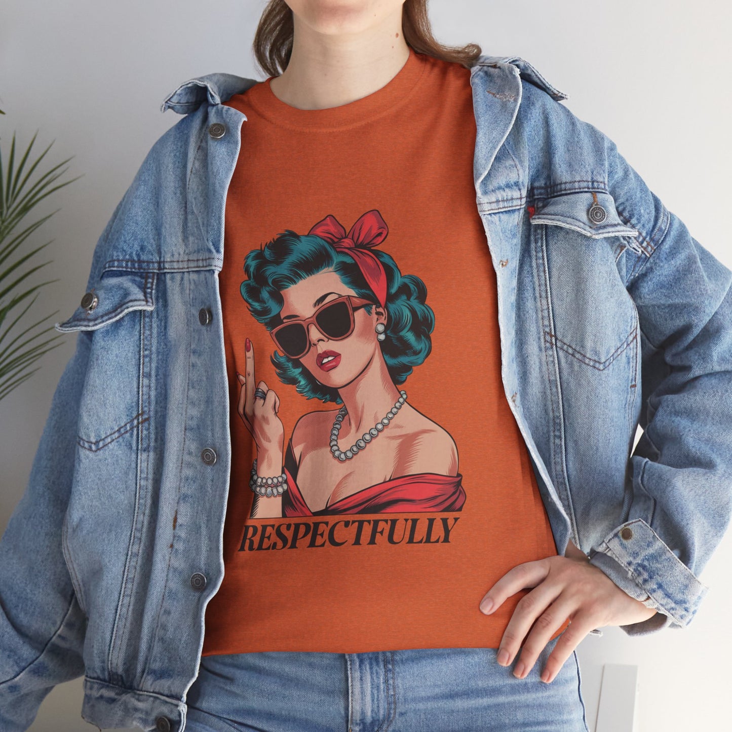 "Respectfully" Vintage Rebel Tee