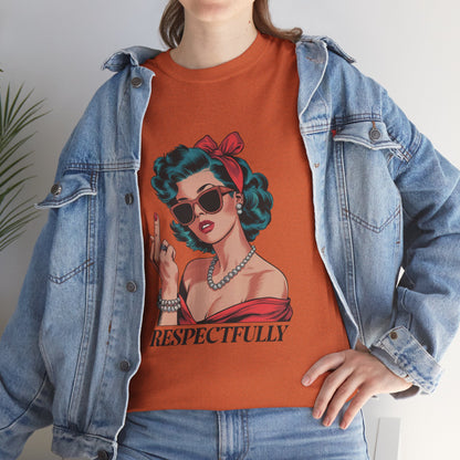 "Respectfully" Vintage Rebel Tee