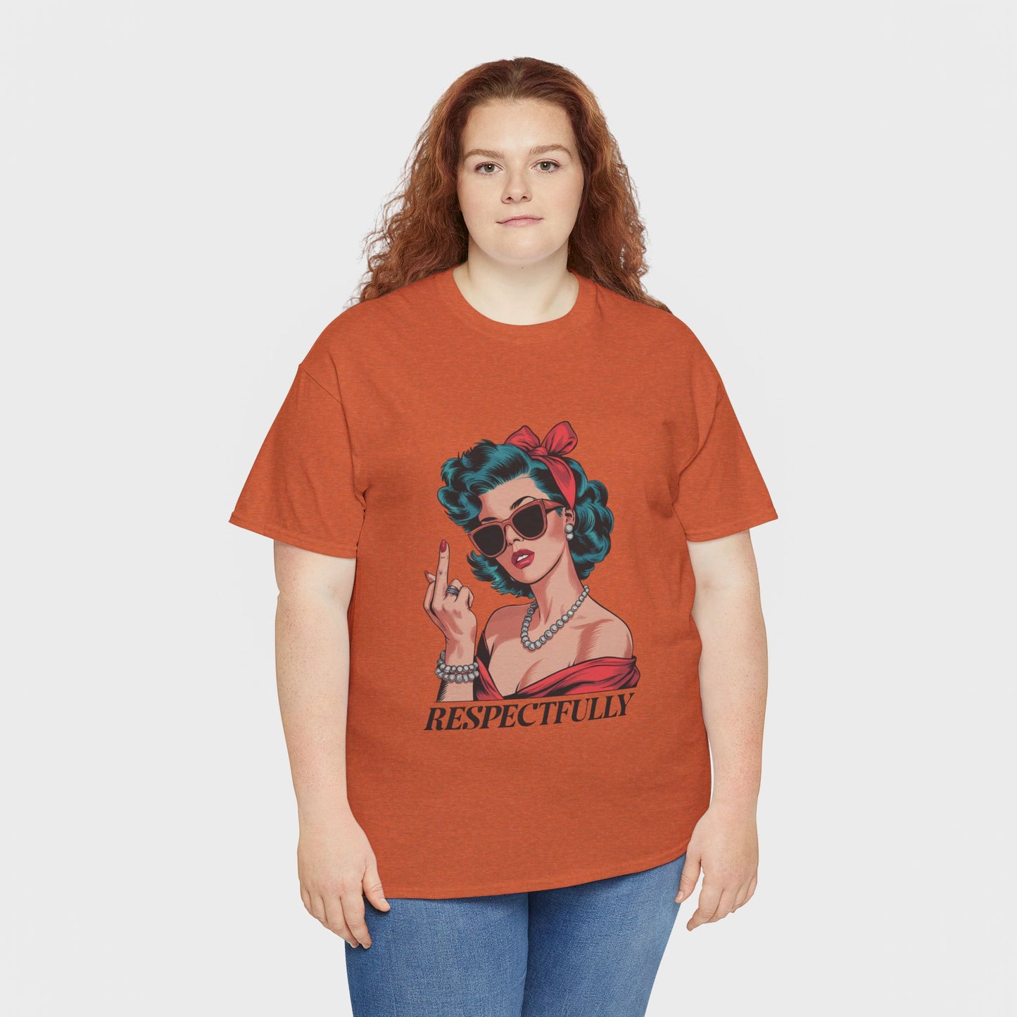 "Respectfully" Vintage Rebel Tee