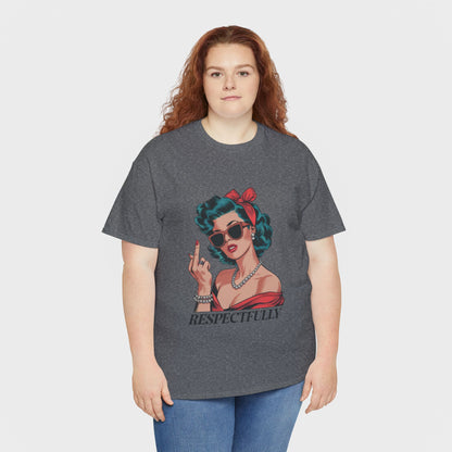 "Respectfully" Vintage Rebel Tee