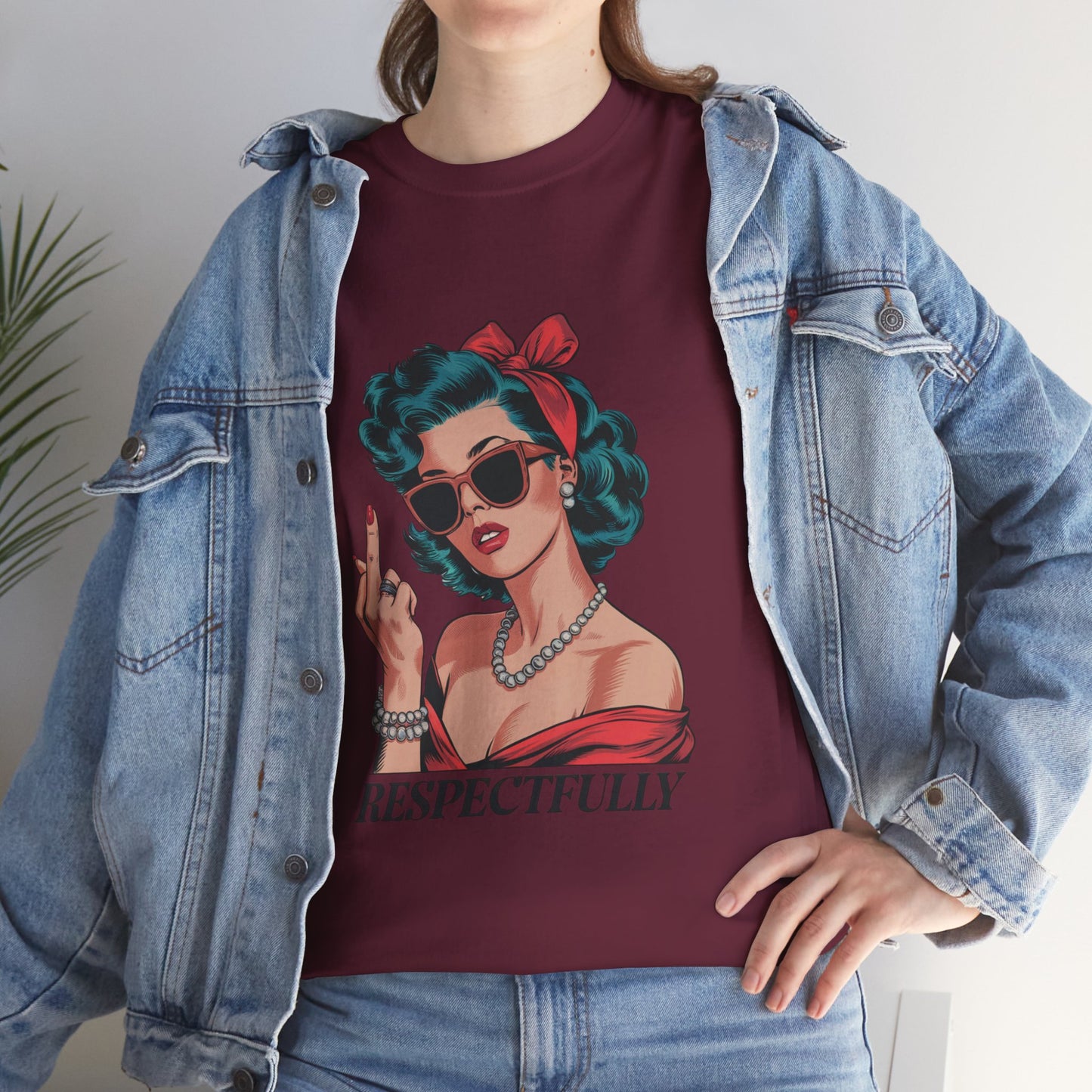 "Respectfully" Vintage Rebel Tee
