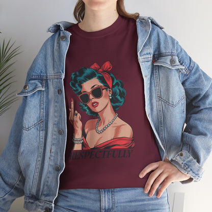 "Respectfully" Vintage Rebel Tee