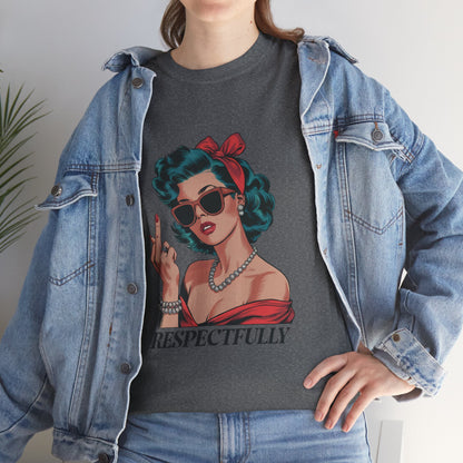 "Respectfully" Vintage Rebel Tee