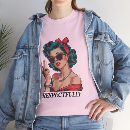 "Respectfully" Vintage Rebel Tee