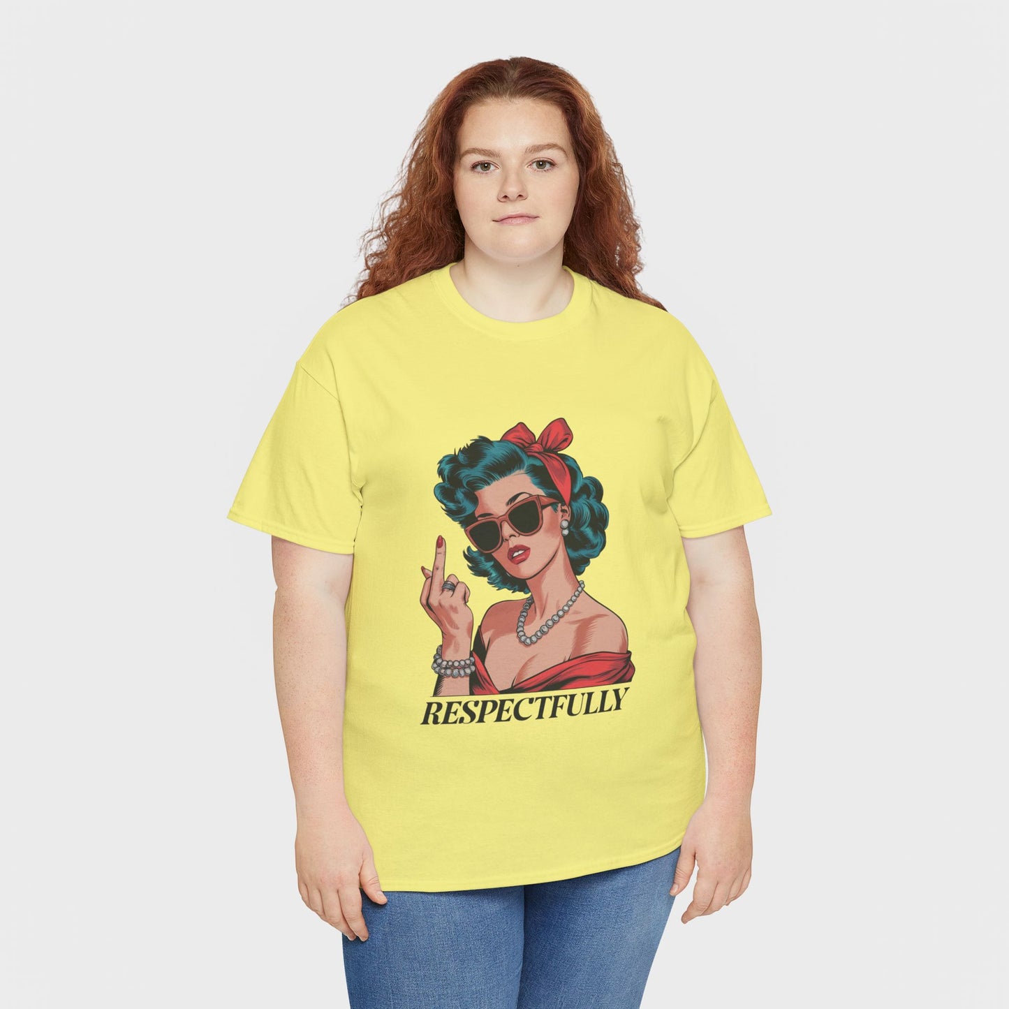 "Respectfully" Vintage Rebel Tee