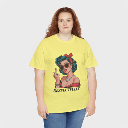"Respectfully" Vintage Rebel Tee