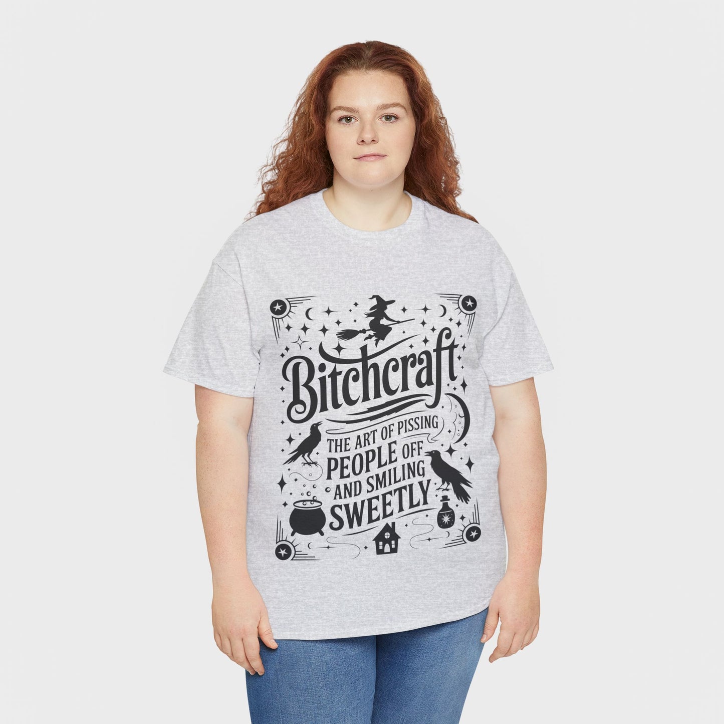 Bitchcraft Tee - Black Print
