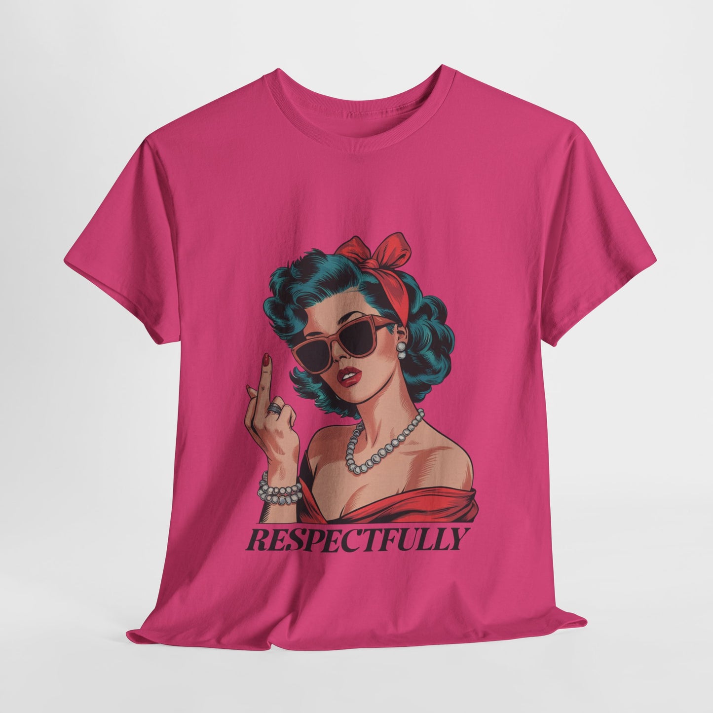 "Respectfully" Vintage Rebel Tee