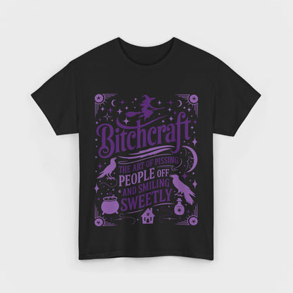 Bitchcraft Tee - Purple Print