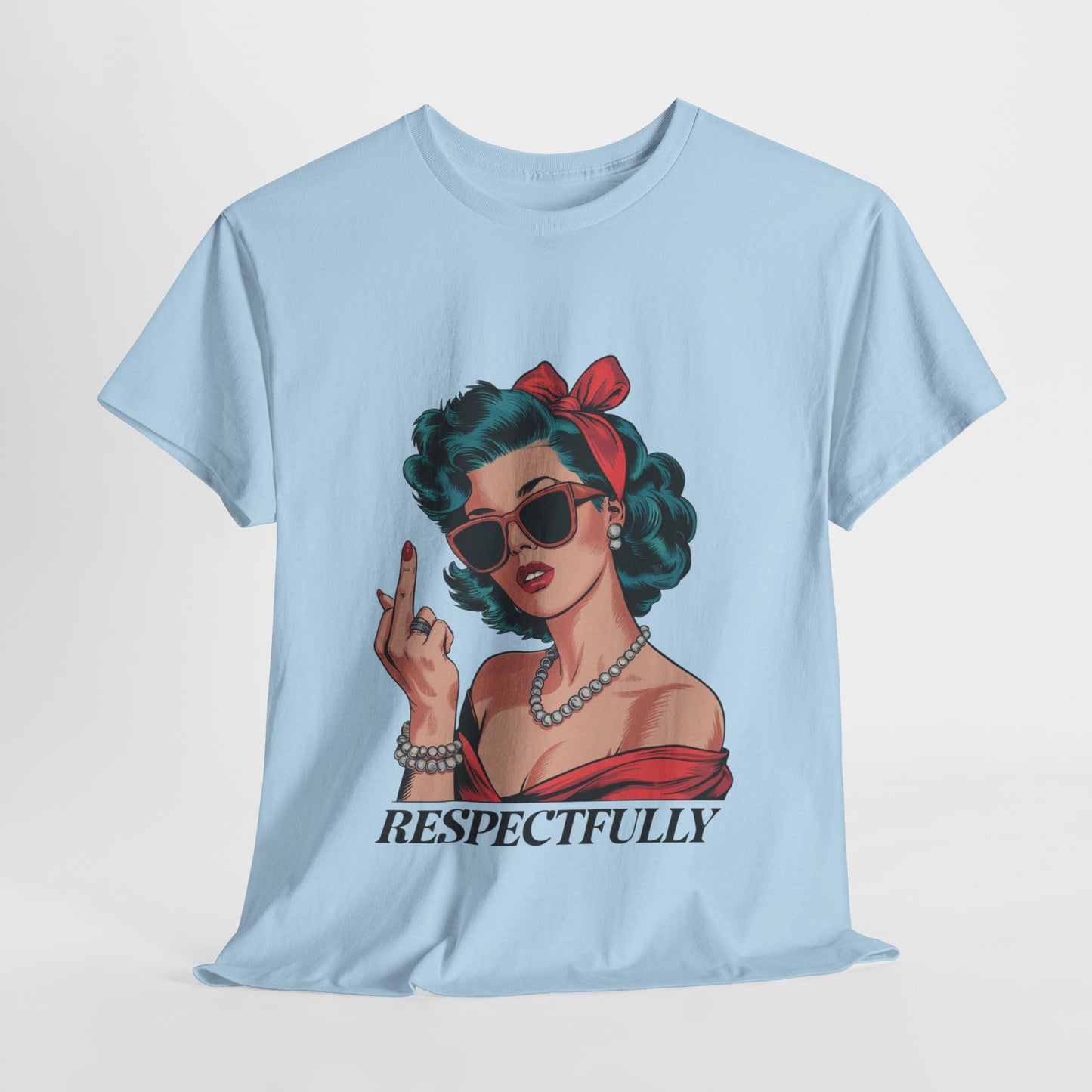 "Respectfully" Vintage Rebel Tee