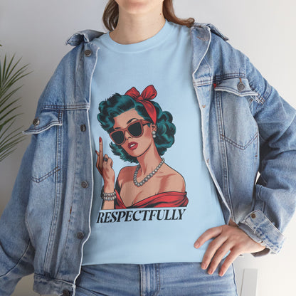 "Respectfully" Vintage Rebel Tee