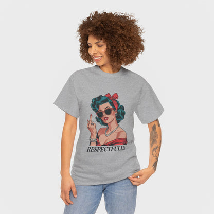 "Respectfully" Vintage Rebel Tee