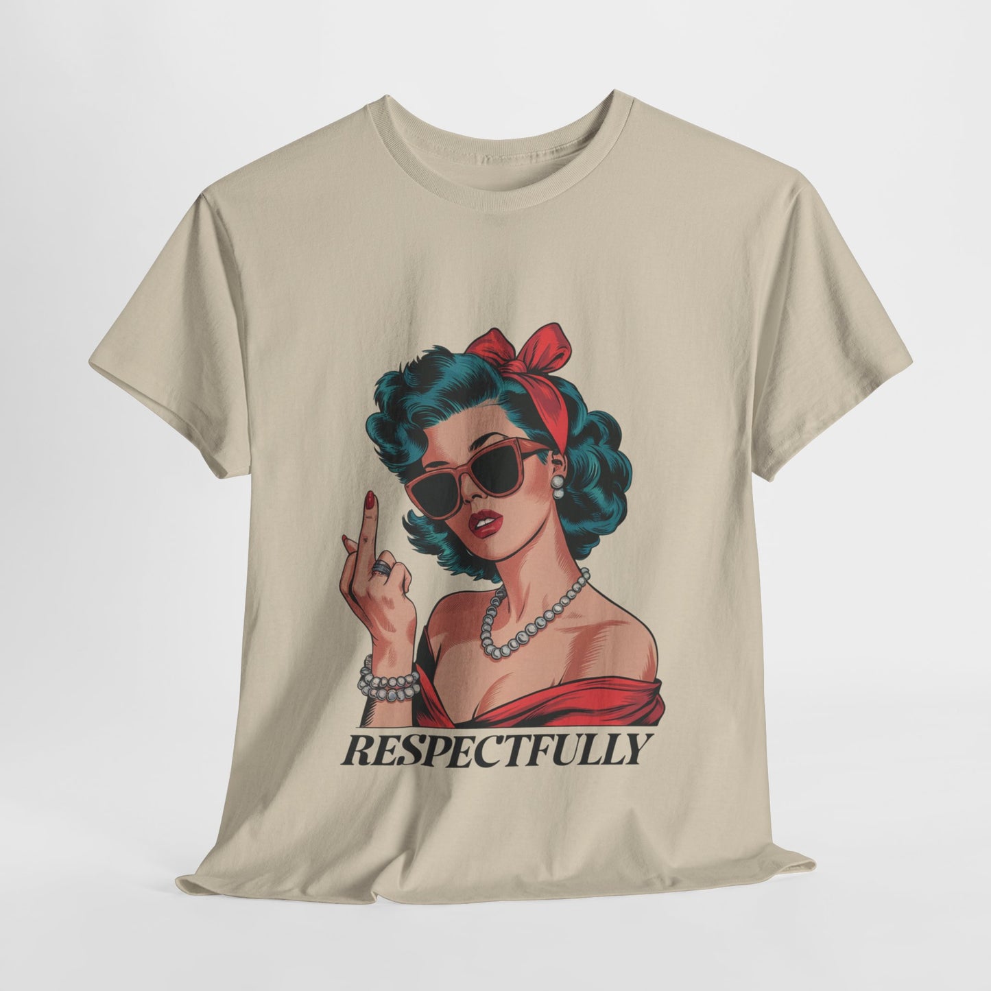"Respectfully" Vintage Rebel Tee