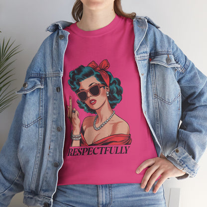 "Respectfully" Vintage Rebel Tee