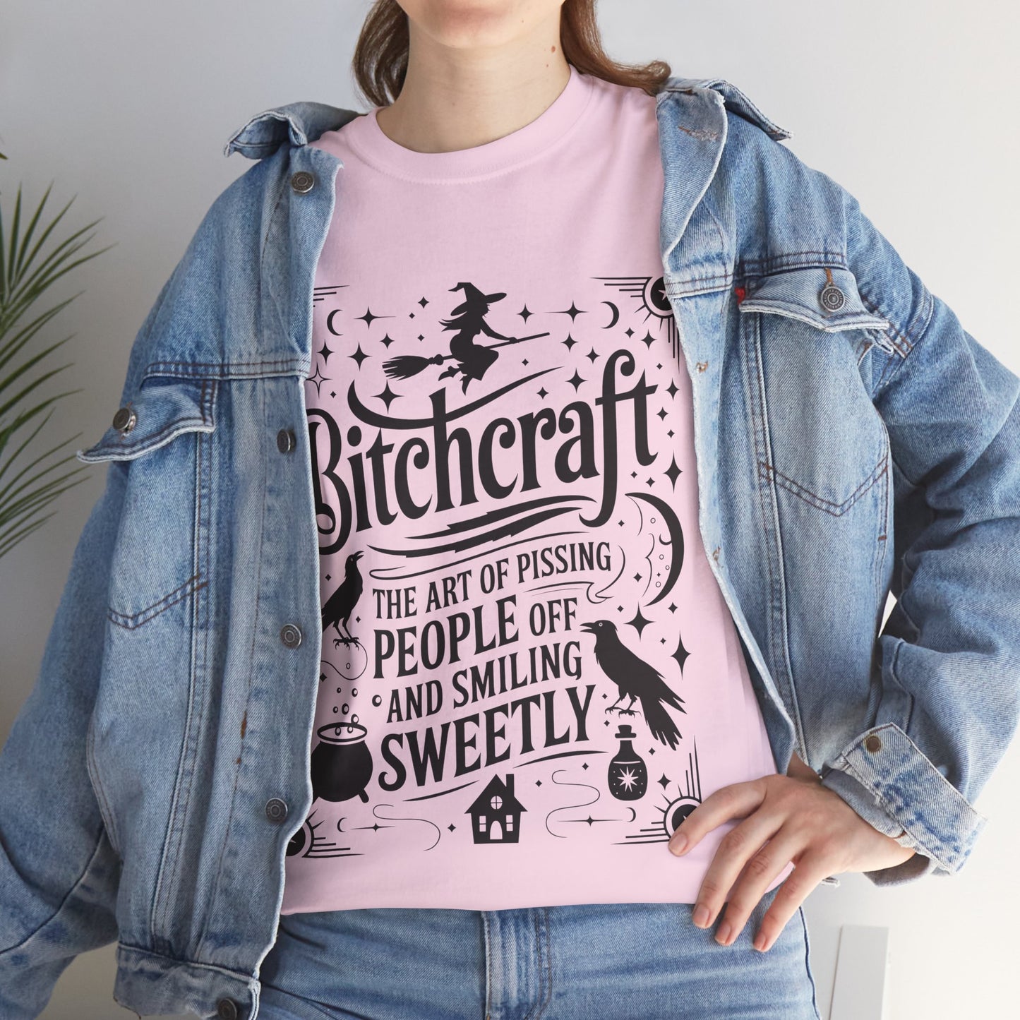Bitchcraft Tee - Black Print
