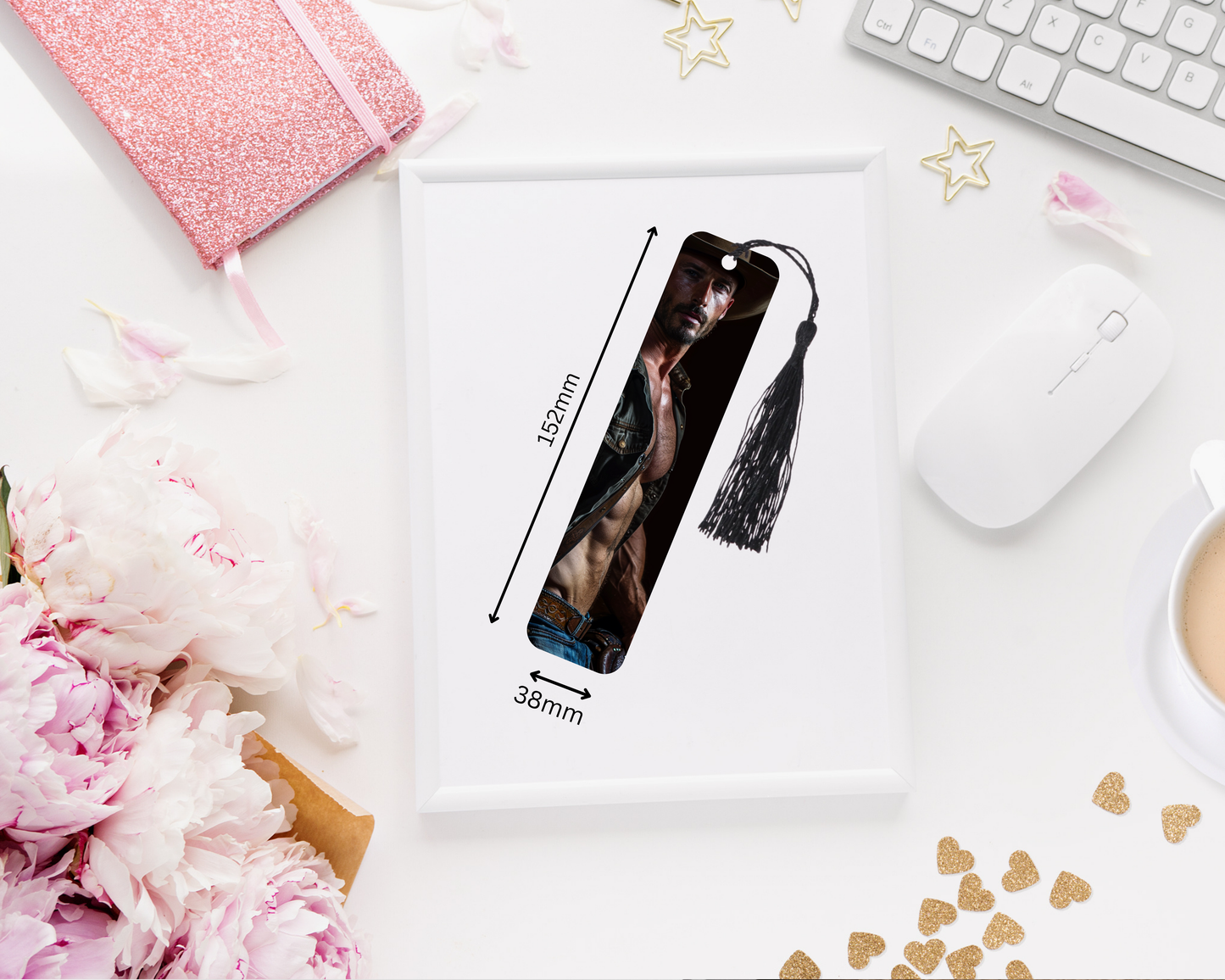 Sexy Sheriff Stainless Steel Bookmarks