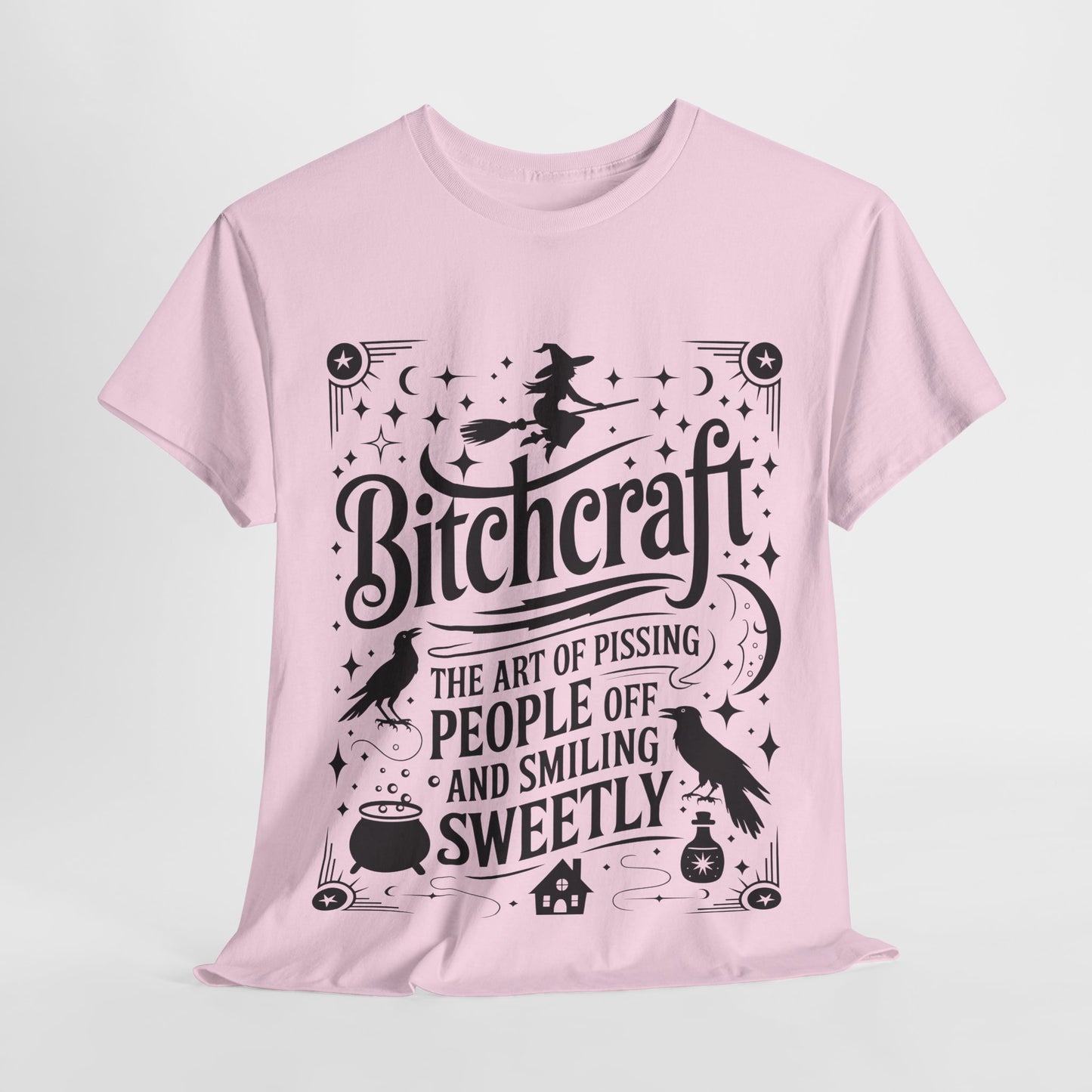 Bitchcraft Tee - Black Print