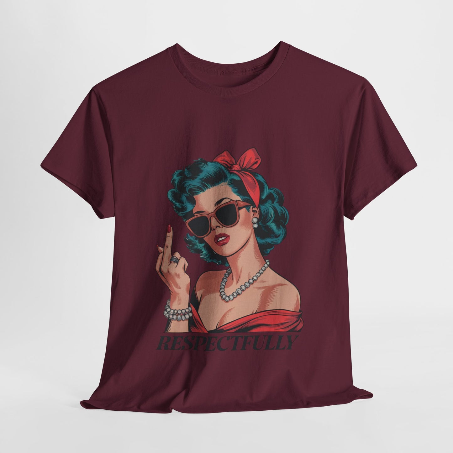"Respectfully" Vintage Rebel Tee