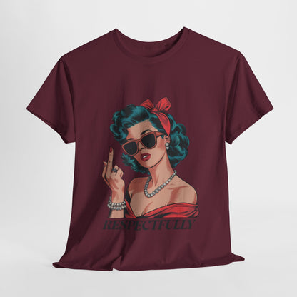"Respectfully" Vintage Rebel Tee