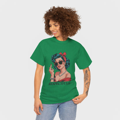 "Respectfully" Vintage Rebel Tee