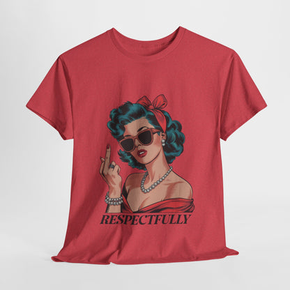 "Respectfully" Vintage Rebel Tee