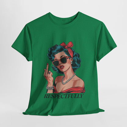 "Respectfully" Vintage Rebel Tee