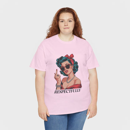 "Respectfully" Vintage Rebel Tee