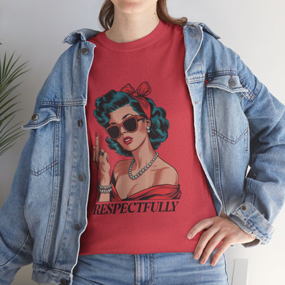 "Respectfully" Vintage Rebel Tee