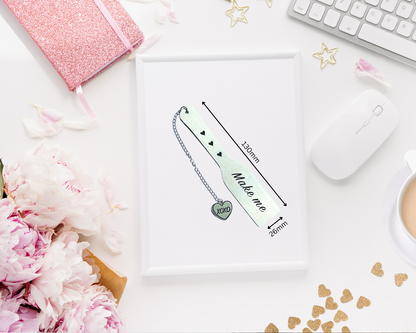 'Make Me' Bookmark