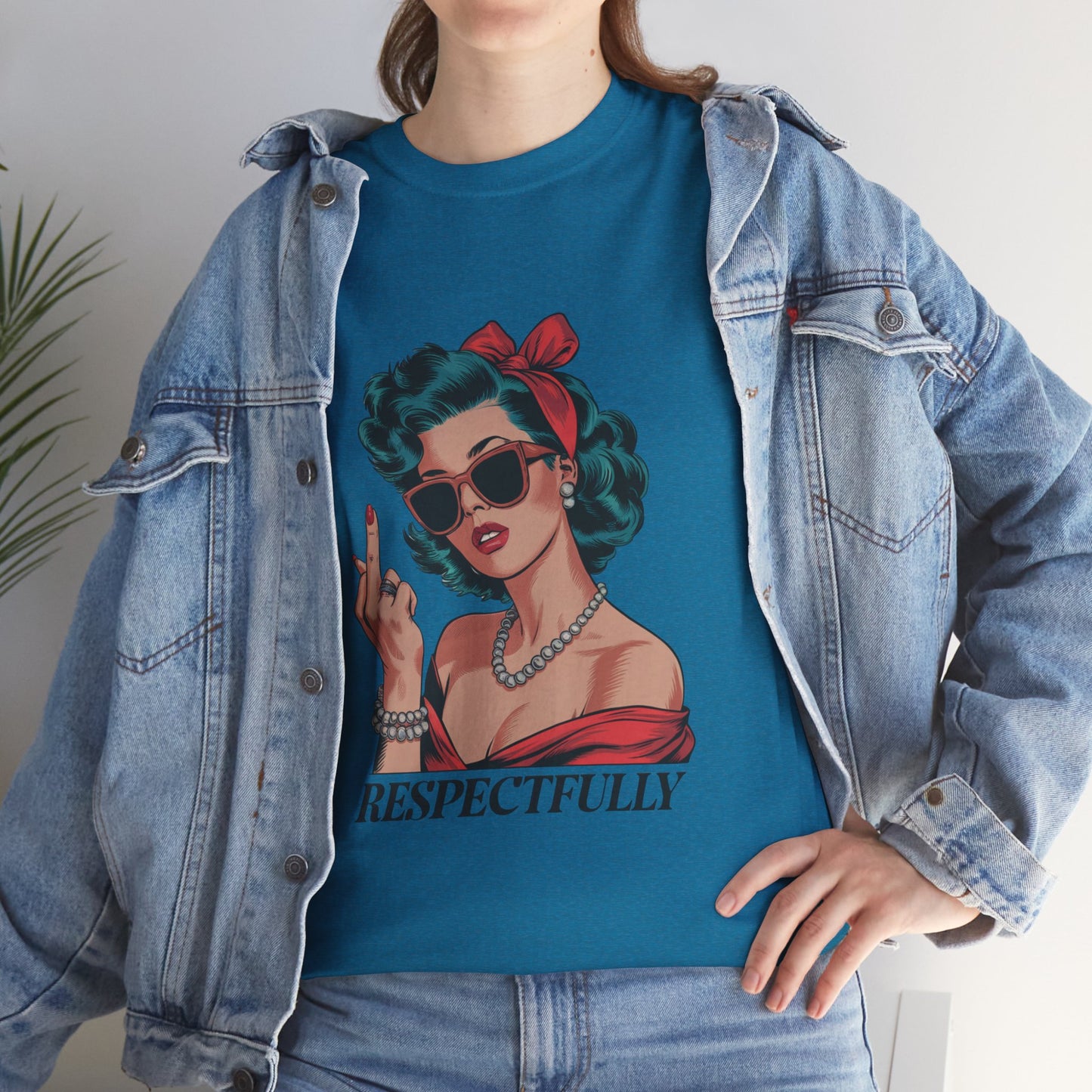 "Respectfully" Vintage Rebel Tee