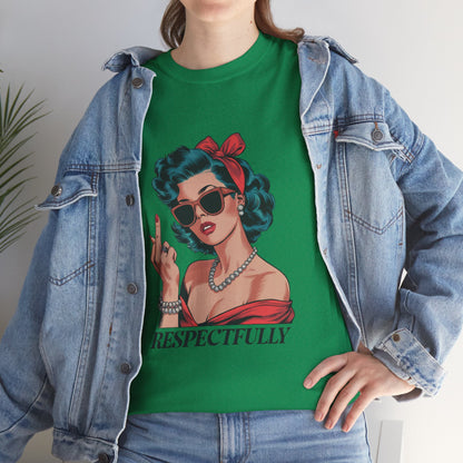 "Respectfully" Vintage Rebel Tee