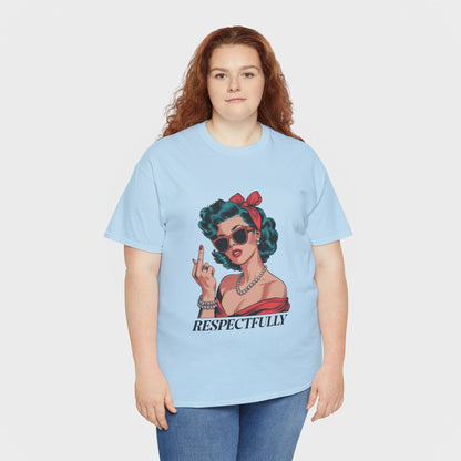 "Respectfully" Vintage Rebel Tee