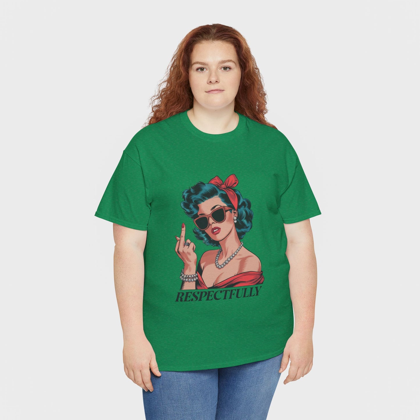 "Respectfully" Vintage Rebel Tee