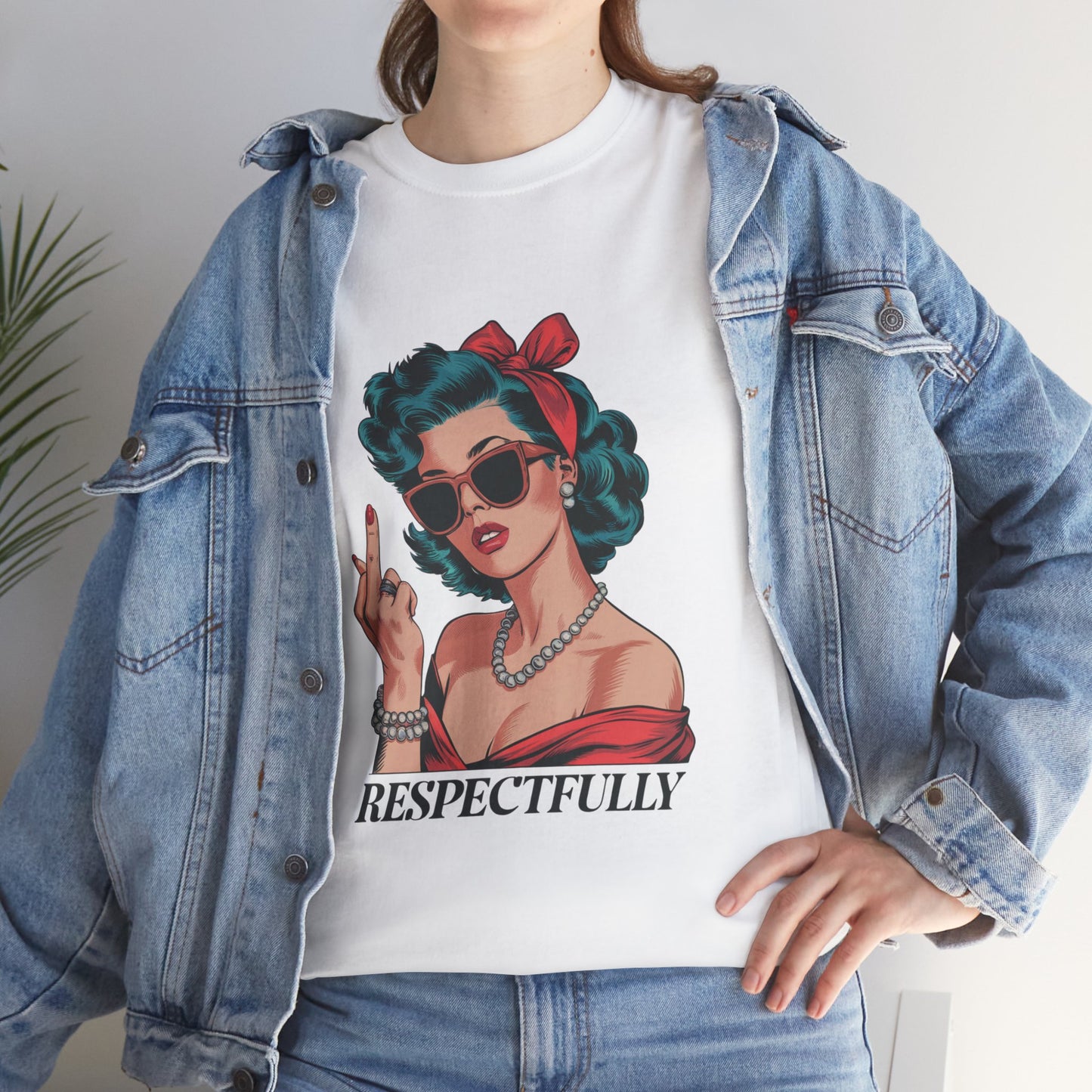 "Respectfully" Vintage Rebel Tee