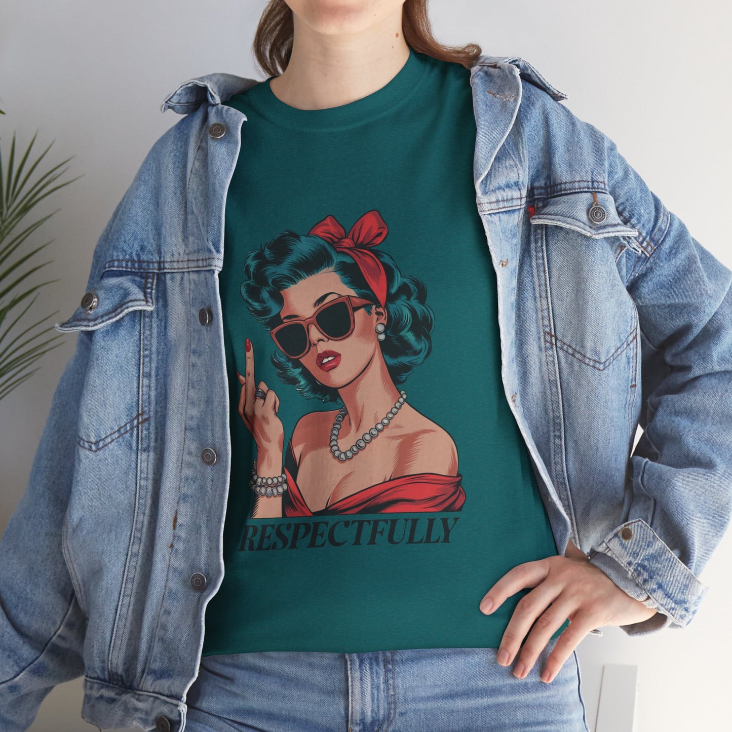 "Respectfully" Vintage Rebel Tee