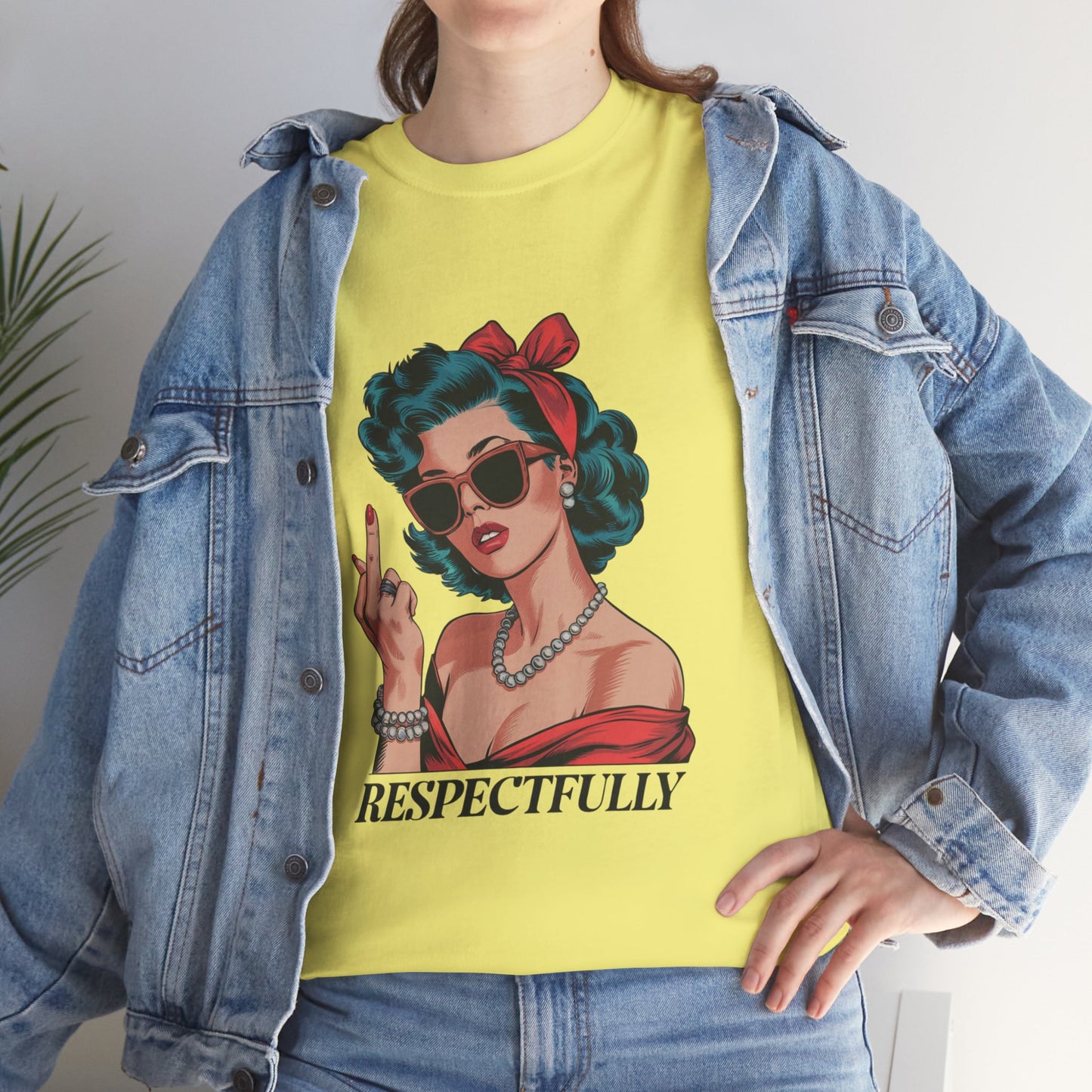 "Respectfully" Vintage Rebel Tee