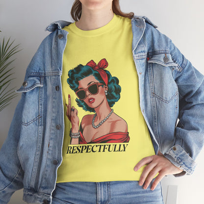 "Respectfully" Vintage Rebel Tee