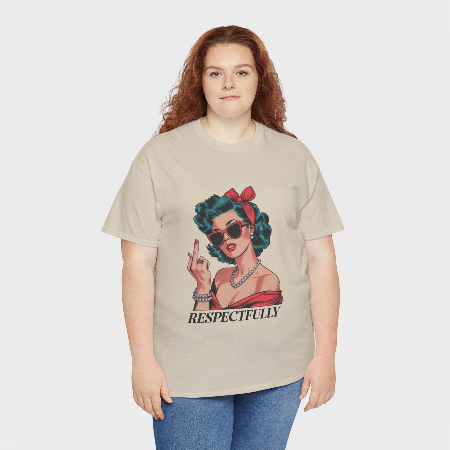 "Respectfully" Vintage Rebel Tee