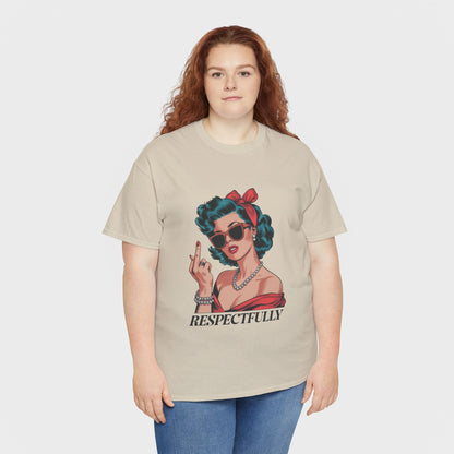 "Respectfully" Vintage Rebel Tee