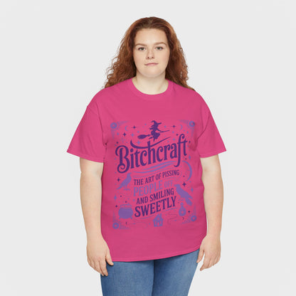 Bitchcraft Tee - Purple Print